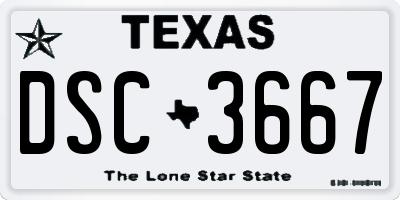 TX license plate DSC3667