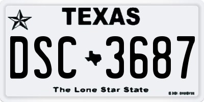 TX license plate DSC3687