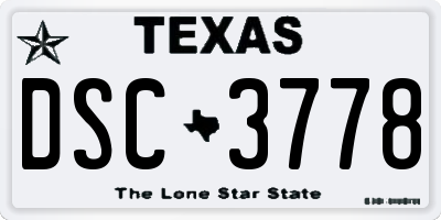 TX license plate DSC3778