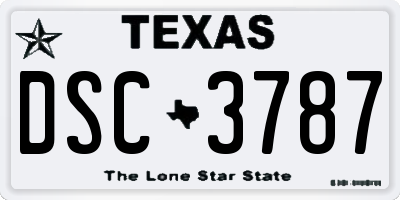 TX license plate DSC3787