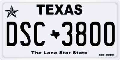 TX license plate DSC3800