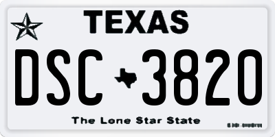 TX license plate DSC3820