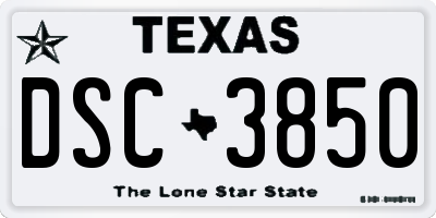 TX license plate DSC3850