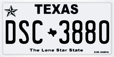 TX license plate DSC3880