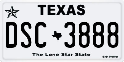 TX license plate DSC3888