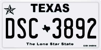 TX license plate DSC3892
