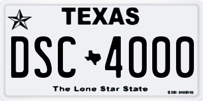 TX license plate DSC4000