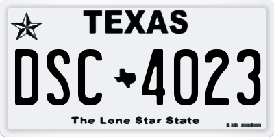 TX license plate DSC4023