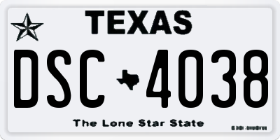 TX license plate DSC4038