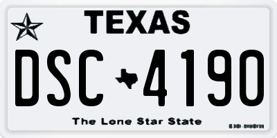 TX license plate DSC4190