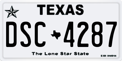 TX license plate DSC4287