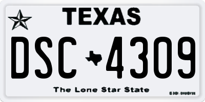 TX license plate DSC4309