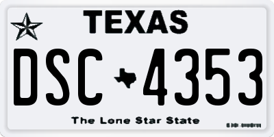 TX license plate DSC4353