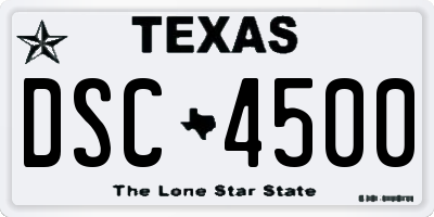 TX license plate DSC4500