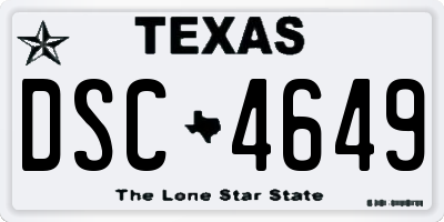 TX license plate DSC4649