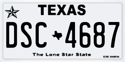 TX license plate DSC4687