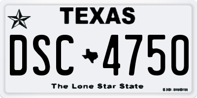 TX license plate DSC4750