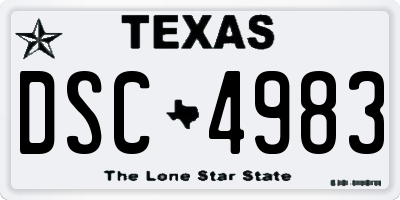 TX license plate DSC4983
