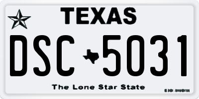 TX license plate DSC5031