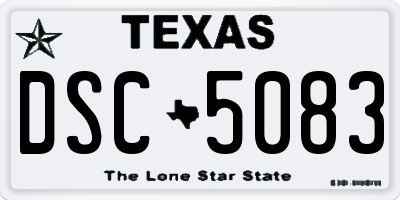 TX license plate DSC5083