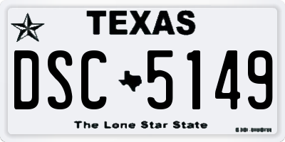 TX license plate DSC5149