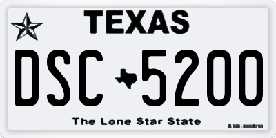 TX license plate DSC5200