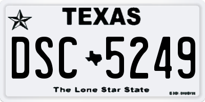 TX license plate DSC5249