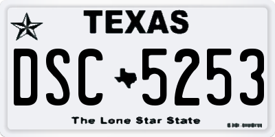 TX license plate DSC5253