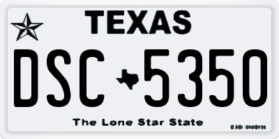 TX license plate DSC5350
