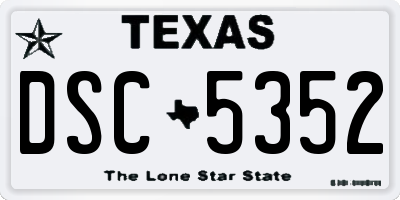 TX license plate DSC5352