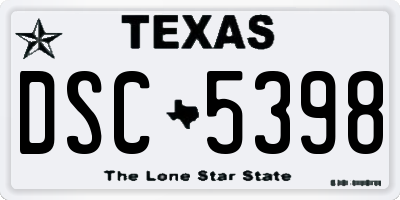 TX license plate DSC5398