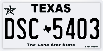 TX license plate DSC5403