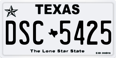 TX license plate DSC5425