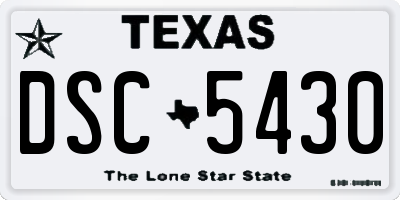 TX license plate DSC5430