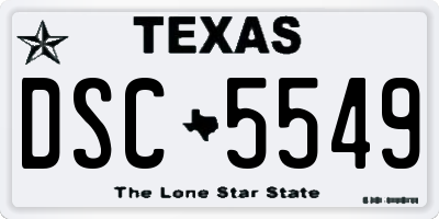 TX license plate DSC5549