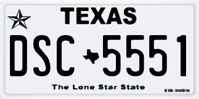 TX license plate DSC5551