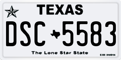 TX license plate DSC5583