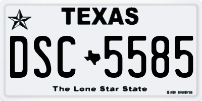 TX license plate DSC5585
