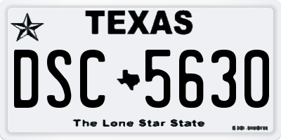 TX license plate DSC5630