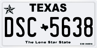 TX license plate DSC5638