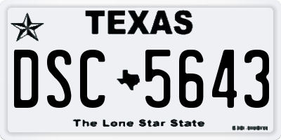 TX license plate DSC5643