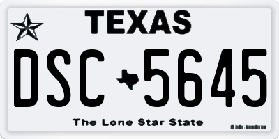 TX license plate DSC5645