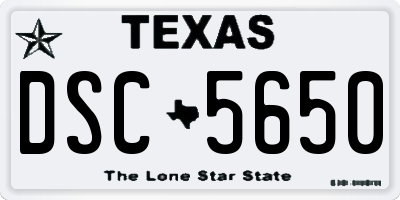TX license plate DSC5650
