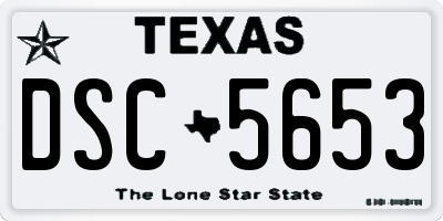 TX license plate DSC5653
