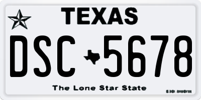 TX license plate DSC5678
