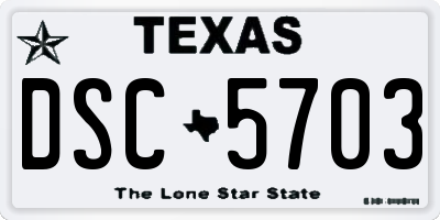 TX license plate DSC5703