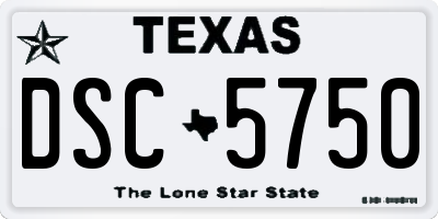 TX license plate DSC5750