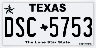 TX license plate DSC5753