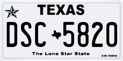 TX license plate DSC5820