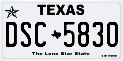 TX license plate DSC5830